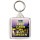 Keep Calm and Love Sweden - Square Keyring
