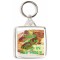 Keep Calm and Love Toad in the Hole - Square Keyring