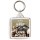 Keep Calm and Love Moles - Square Keyring