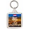 Keep Calm and Love Amsterdam - Square Keyring