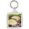 Keep Calm and Love Scotch Eggs - Square Keyring