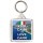 Keep Calm and Love Capri - Square Keyring
