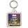 Keep Calm and Love Singapore - Square Keyring