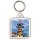 Keep Calm and Love Skegness - Square Keyring