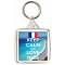 Keep Calm and Love Nice - Square Keyring