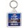 Keep Calm and Love Miami - Square Keyring