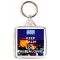 Keep Calm and Love Thessaloniki - Square Keyring