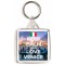Keep Calm and Love Venice - Square Keyring