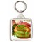 Keep Calm and Love Yorkshire Puddings - Square Keyring