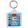 Keep Calm and Love Lisbon - Square Keyring