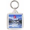 Keep Calm and Love Nepal - Square Keyring