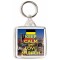 Keep Calm and Love Munich - Square Keyring