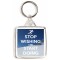 Stop Wishing and Start Doing - Square Keyring