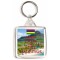 Keep Calm and Love Mauritius - Square Keyring