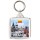 Keep Calm and Love Prague - Square Keyring