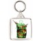 Keep Calm and Love Coke - Square Keyring