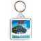 Keep Calm and Love the Maldives - Square Keyring