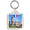 Keep Calm and Love Calais - Square Keyring