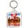 Keep Calm and Love Montreal - Square Keyring