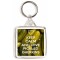 Keep Calm and Love Pickled Gherkins - Square Keyring