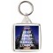 Keep Calm and Love Kuala Lumpur - Square Keyring