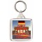 Keep Calm and Love Berlin - Square Keyring
