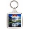 Keep Calm and Love Tibet - Square Keyring