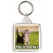 This is Purrfect - Square Keyring