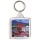 Keep Calm and Love El Salvador - Square Keyring