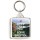 Keep Calm and Love Bristol - Square Keyring