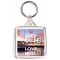 Keep Calm and Love Hull - Square Keyring