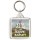 Keep Calm and Love Batley - Square Keyring