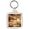 I Woke up Like This Flawless - Square Keyring