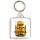 Keep Calm It's Cocktail Time - Square Keyring