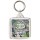 Keep Calm and Love Milton Keynes - Square Keyring