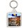 Keep Calm and Love Bosnia - Square Keyring