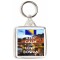Keep Calm and Love Bosnia - Square Keyring