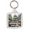 Keep Calm and Love Tunbridge Wells - Square Keyring
