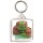 Keep Calm and Love Pork Pies - Square Keyring