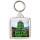 Keep Calm and Love Melton Mowbray - Square Keyring