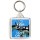 Keep Calm and Love Orcas - Square Keyring