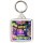 Keep Calm and Love Fireworks - Square Keyring