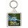 Keep Calm and Love Lacrosse - Square Keyring