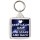 Keep Calm Dad Loves You to the Stars and Back - Square Keyring