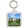 Keep Calm and Love Stonehenge - Square Keyring