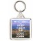 Keep Calm and Love Iona - Square Keyring