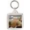 Keep Calm I'm a Chiropodist - Square Keyring