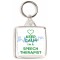 Keep Calm I'm a Speech Therapist - Square Keyring