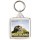 Keep Calm and Love Holy Island - Square Keyring