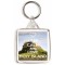 Keep Calm and Love Holy Island - Square Keyring